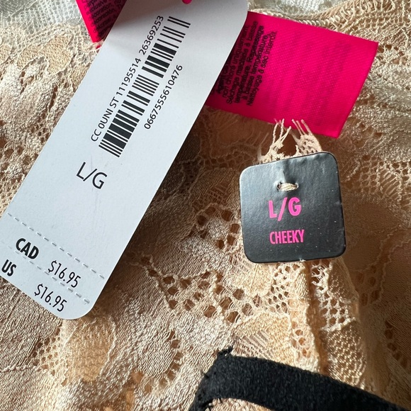 La Senza • 6 Pack • cotton/lace blends • LRG - Picture 4 of 5